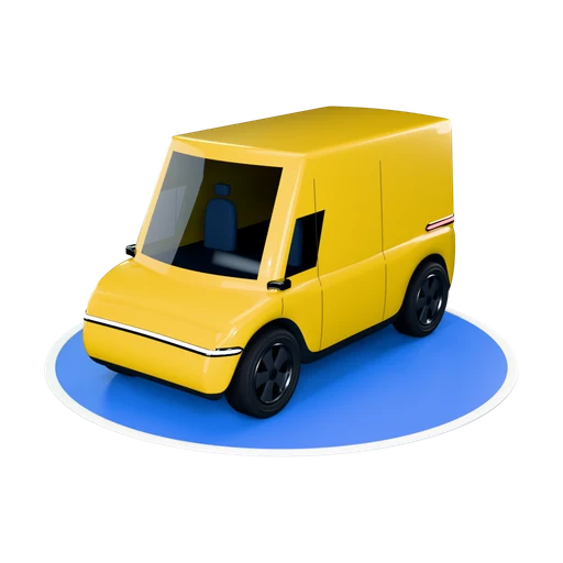 The Van in Sun Yellow